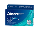Alcon Air Optix aqua контактные линзы плановой замены, BC=8.6 d=14.2, D(-3.50), 3 шт.